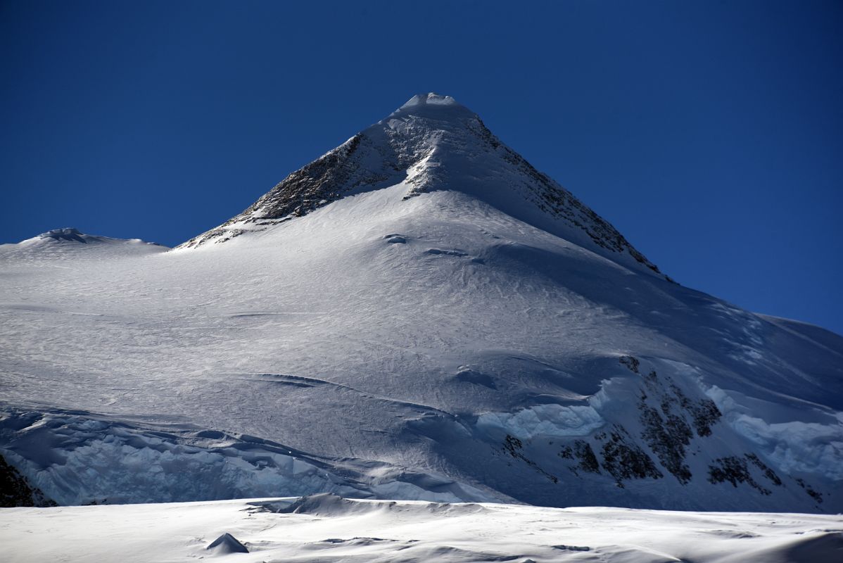 05D Mount Shinn Close Up From Climb Between Mount Vinson Base Camp And Low Camp